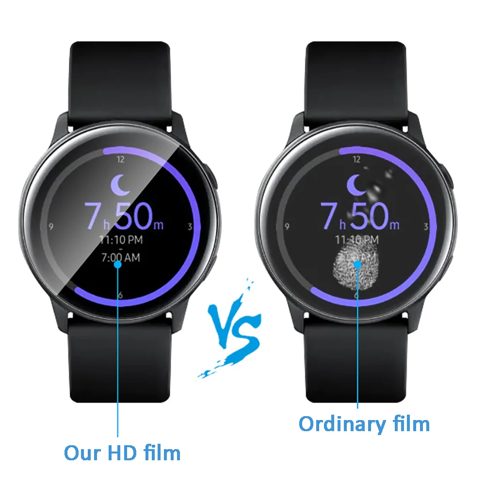 Анти-шок мягкая ПЭТ ультра прозрачная защитная пленка для Samsung Galaxy Watch Active 40 мм