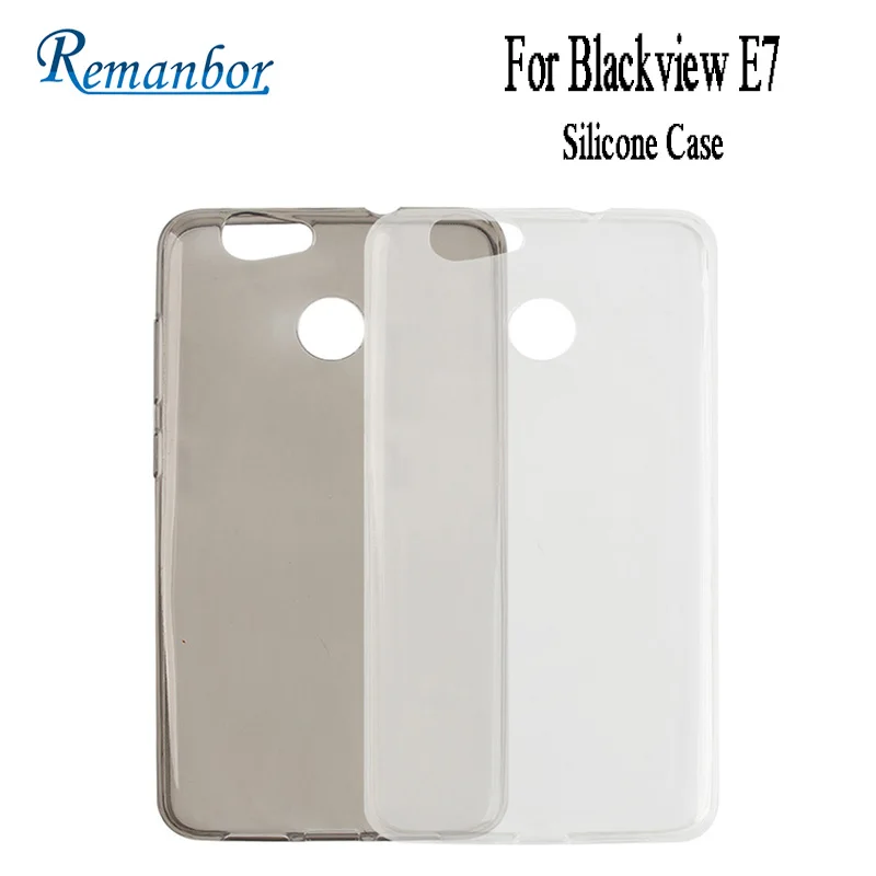 Remanbor для Blackview E7 Мягкий силиконовый чехол задняя крышка ТПУ Замена e7 телефон