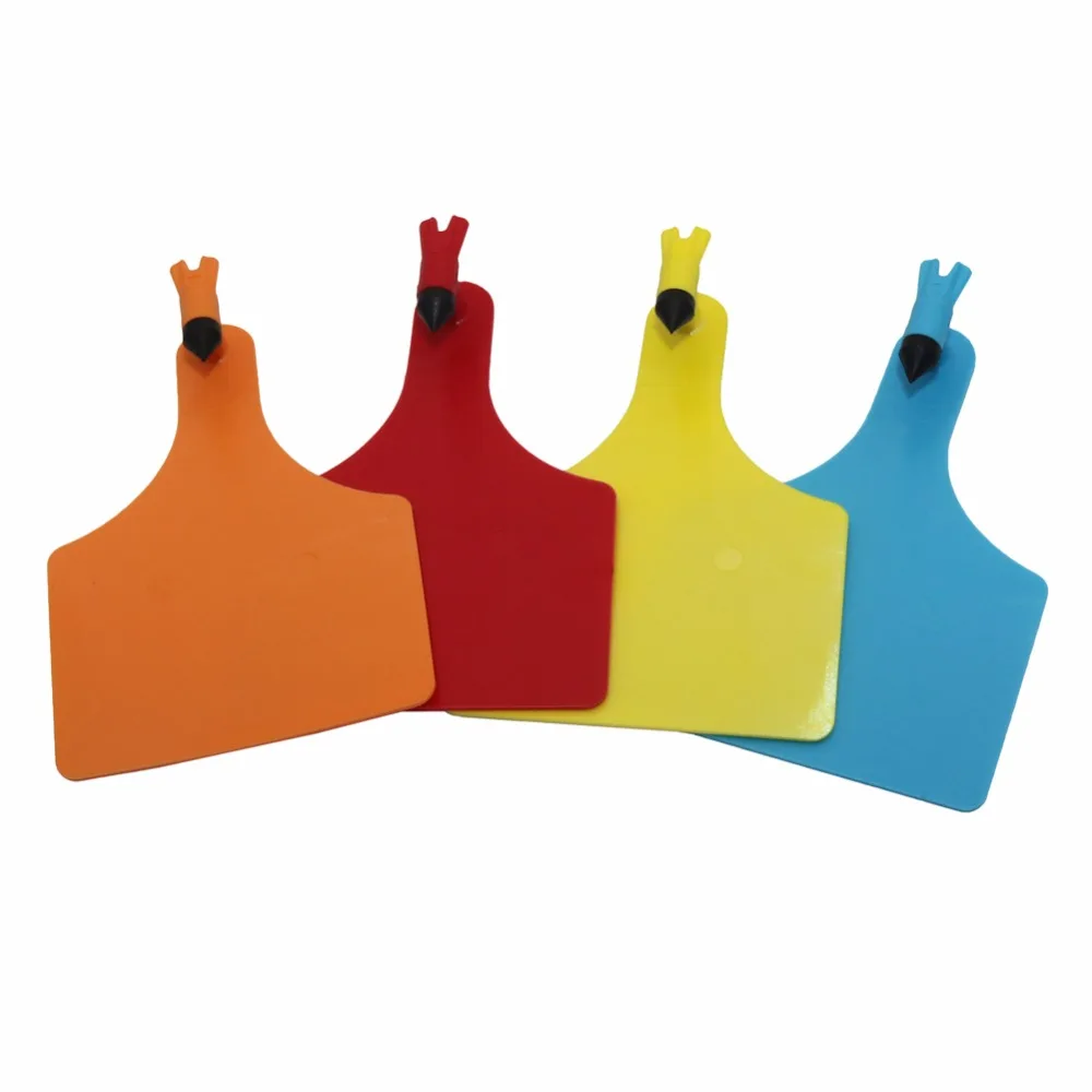 100 шт. инструмент для распознавания животных на фермах без косточек ушные знаки