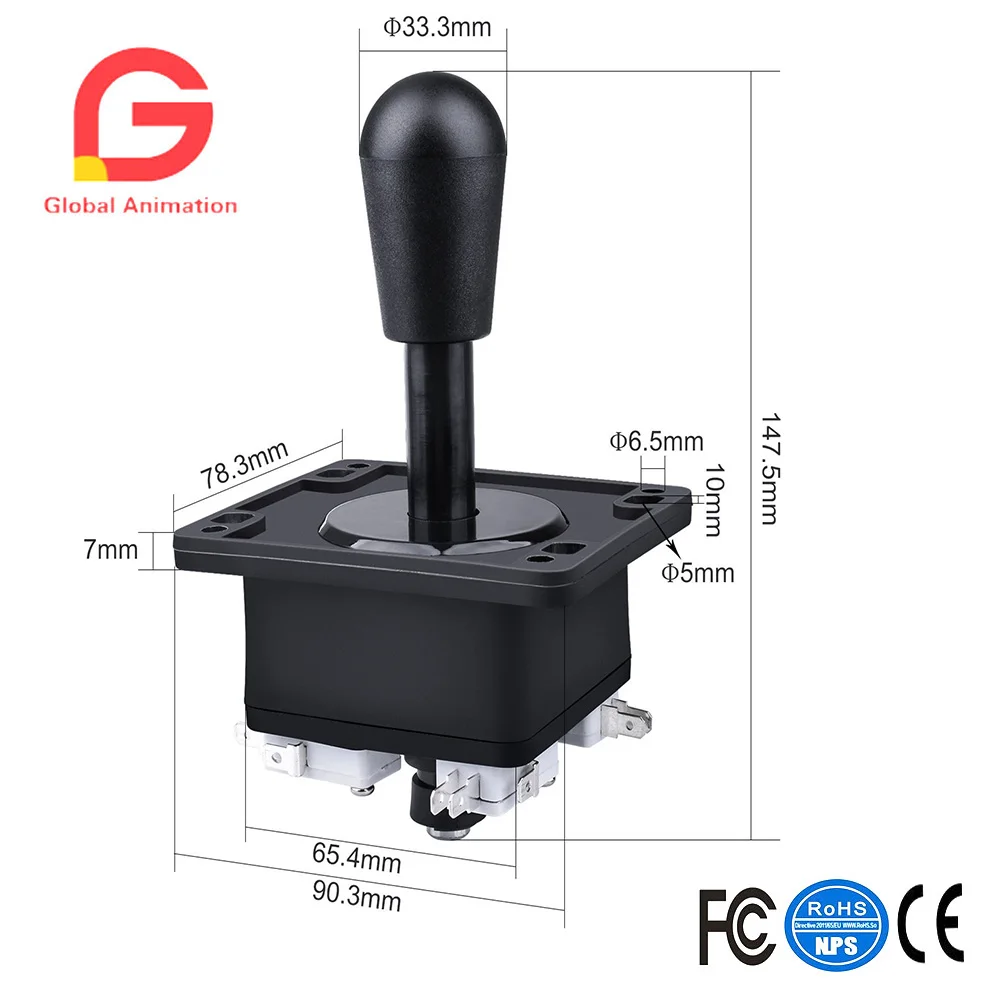 Аркадные кнопки и джойстик DIY для Raspberry Pi аркадный контроллер в стиле HAPP комплект