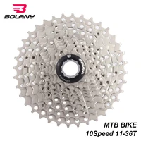 bolany 10 speed cassette freewheel gear ratio 11 36t mtb mountain bike sprocket bicycle accessories for shimano cassettes