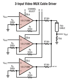 LT1397CDE LT1397HDE LT1397CGN LT1397CS LT1397-четырехъядерный 400 МГц усилитель обраотзывы |