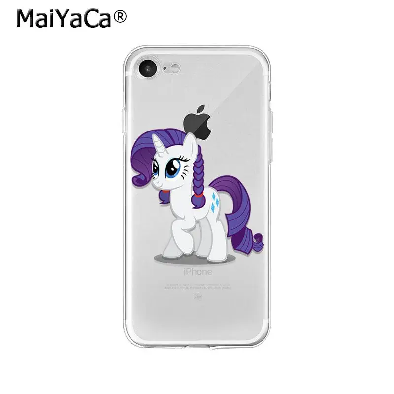 A6 MaiYaCa My Little Pony ТПУ Мягкие аксессуары для телефонов чехол для телефона для Apple iPhone 8 7 6 6S Plus X XS MAX 5 5S SE XR мобильные телефоны - Цвет: A6