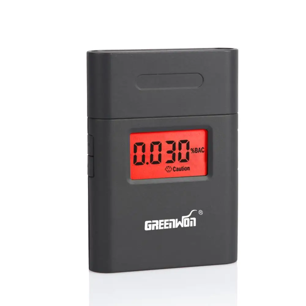 

5pcs/ 3-digit LCD Alcohol Tester Clock & red Backlight & 5pcs Mouthpieces dropship wholesale