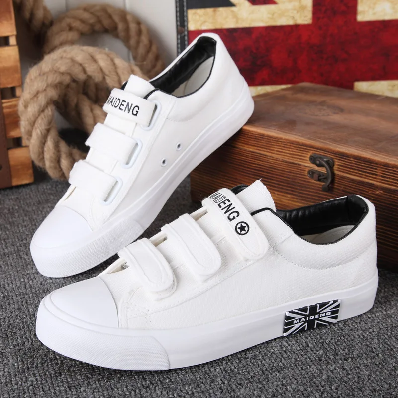 

Sneakers women shoes 2022 new lace-up canvas casual shoes woman tenis feminino fashion solid hook&loop female sneakers