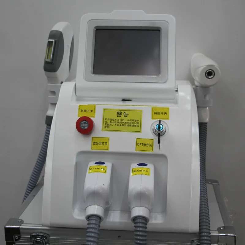 

OPT + NDyag laser 2in 1 multi-function lasers for hair & tatoo removal