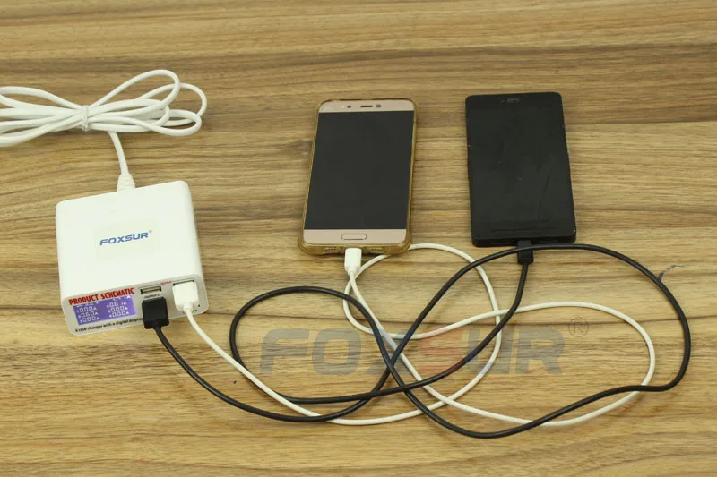 Зарядное устройство с 6 USB портами и ЖК дисплеем А|wall quick charge|multi usb charging stationcharger multi