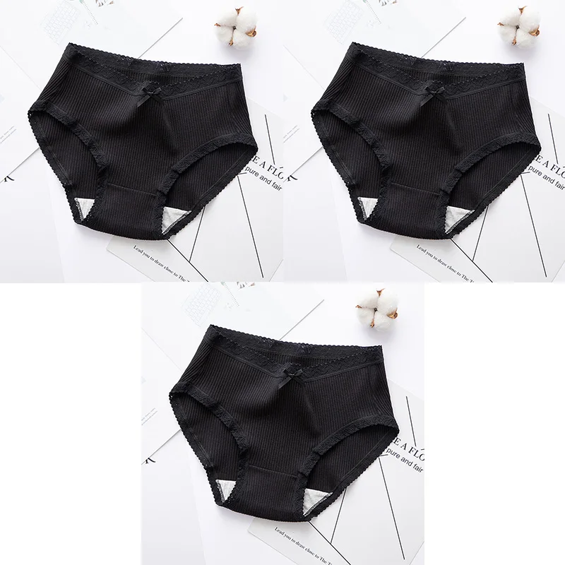 Q 3 шт./лот, хлопковые сексуальные трусики для женщин, M-XL нижнее белье, нижнее белье, трусы для девушек, повседневные женские милые трусики для девушек - Цвет: Q