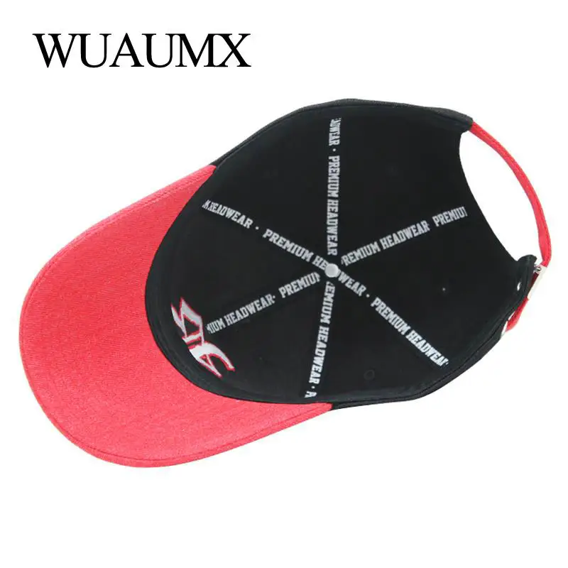 Хлопковая бейсболка Wuaumx унисекс летняя шапка для мужчин и женщин модная в