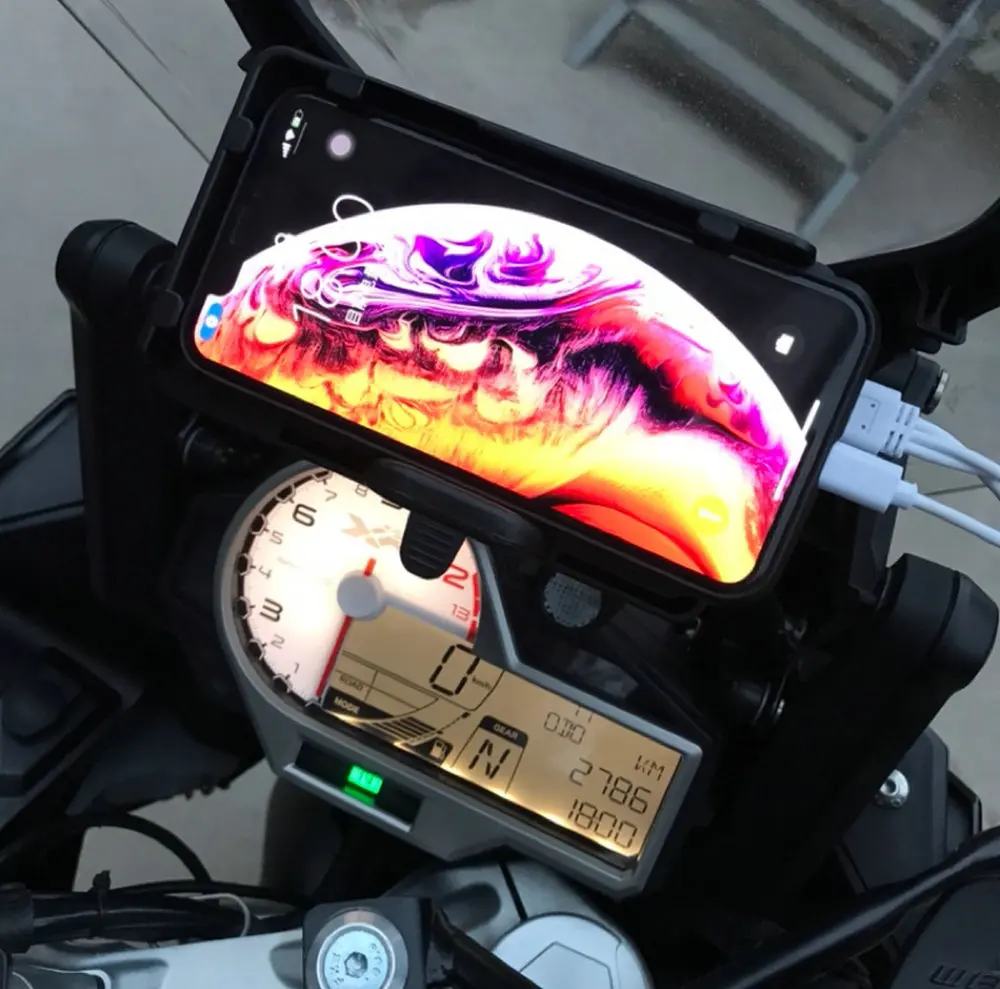Мобильный телефон кронштейн для навигации USB зарядка телефона BMW S1000R XR RR R1200GS R1250GS