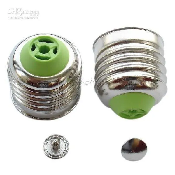 Iron Free solder Green D201 Lampbase E27 Nickel