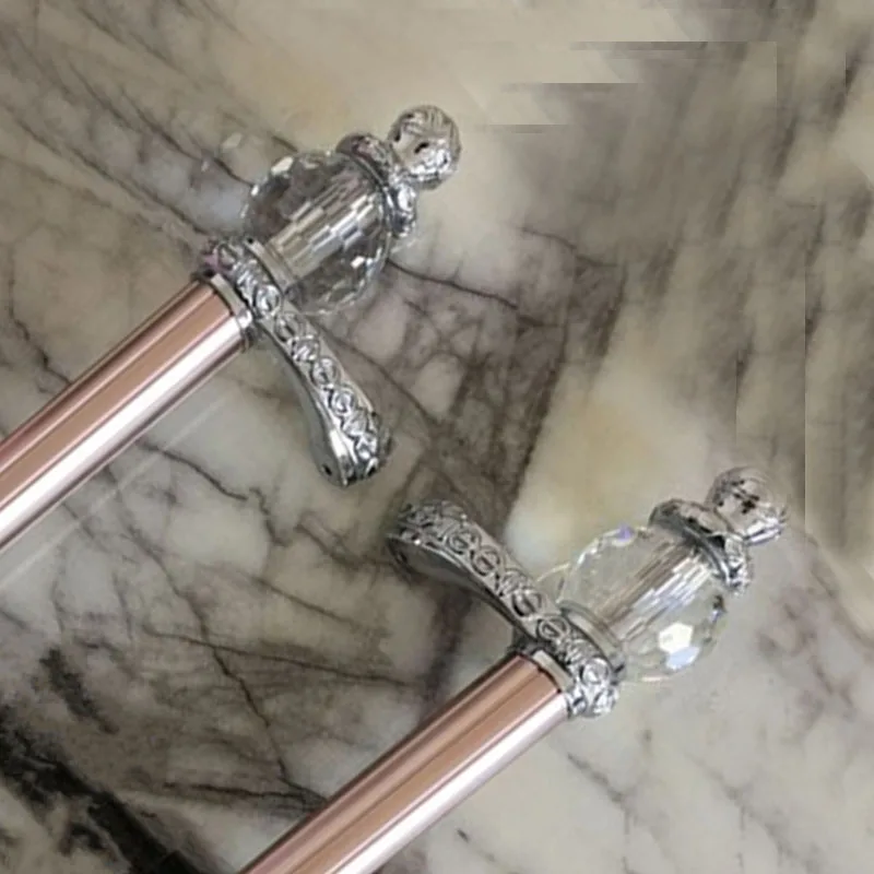 Современные модные роскошные ручки из розового золота 600 мм 500 ktv для отеля дома