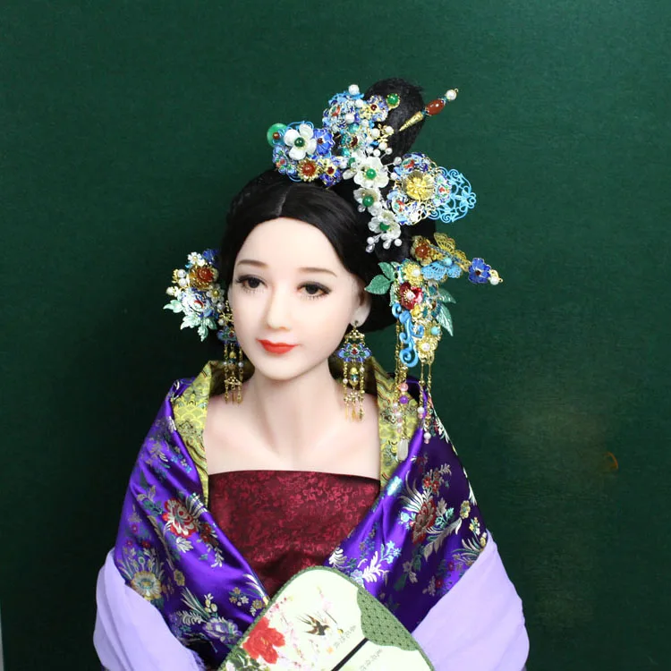 Набор аксессуаров для волос в стиле древней китайской династии Тан | Резинки