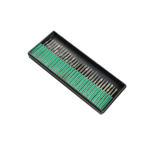 30 шт.компл. 3 мм вращающиеся сверла с кристаллами Алмазные Заусенцы Набор керамики для гравировки драгоценных камней инструменты MAL999