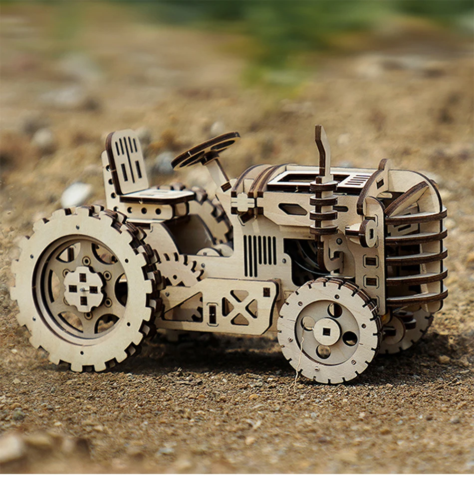 3 вида деревянных игрушек 3D Головоломка обучающие игрушки DIY лазерная резка механическая модель паззлов для деревянная головоломка для детей игра детский подарок