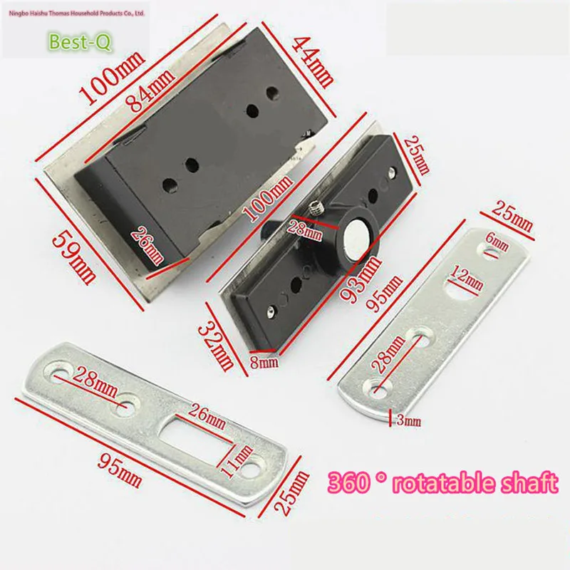 

Aggravated door to rotate 360 degrees to the hinge shaft of small non-automatic doors Floor Spring hinge