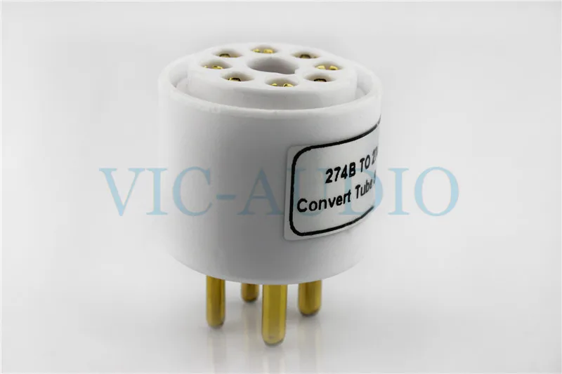 1 шт. розетка 274B 5Z4 в 274A 5Z3 80 8 контактов 4 контакта DIY Аудио керамика адаптер