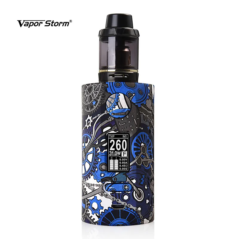 Электронная сигарета Vapor Storm230 vape Box Mod kit emperature Control Hwak vaporizer Tank vaper E cigs RDA RBA RDTA