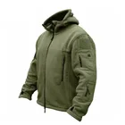 Мужская Военная тактическая куртка ZOGAA, мягкая флисовая куртка в армейском стиле, теплая спортивная куртка для охоты, походов, спортивные куртки с капюшоном, 2019