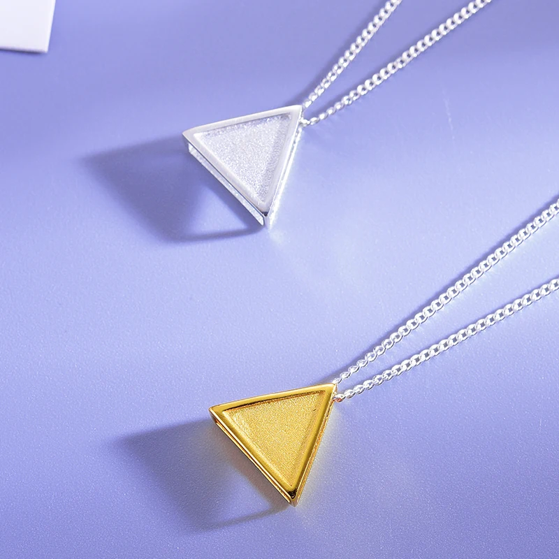 Lotus Fun Moment реального 925 пробы серебро минимализм Стиль геометрический