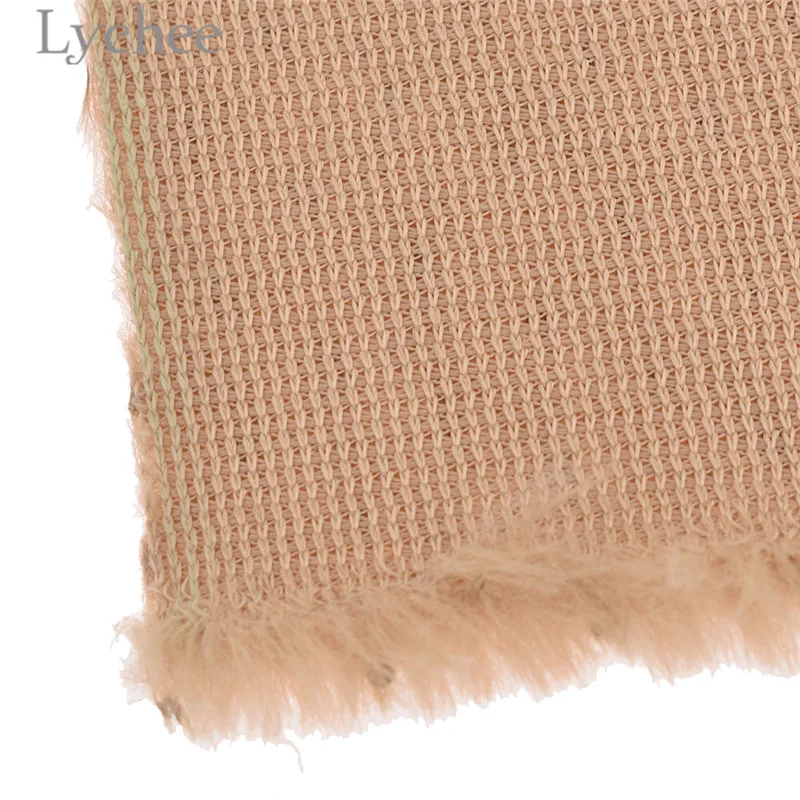 Lychee 29x21 см A4 искусственный мех кролика ткань Блестящий Золотой цвет в горошек искусственная кожа ткань DIY материал для сумок одежды