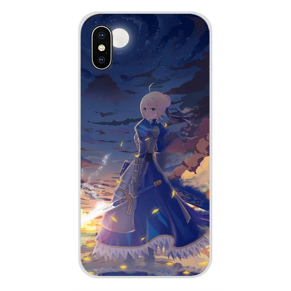 Для Samsung Galaxy J1 J2 J3 J4 J5 J6 J7 J8 Plus 2018 Prime 2015 2016 2017 TPU прозрачные чехлы крышка Fate Zero Stay Night
