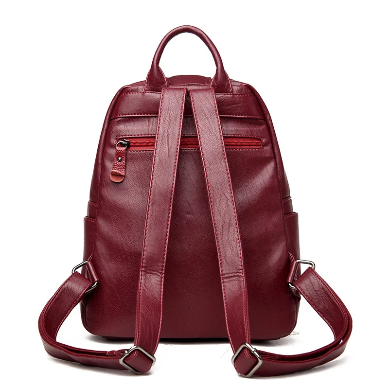 Модные женские туфли рюкзак Повседневное Сумки женская сумка Mochila Высокое