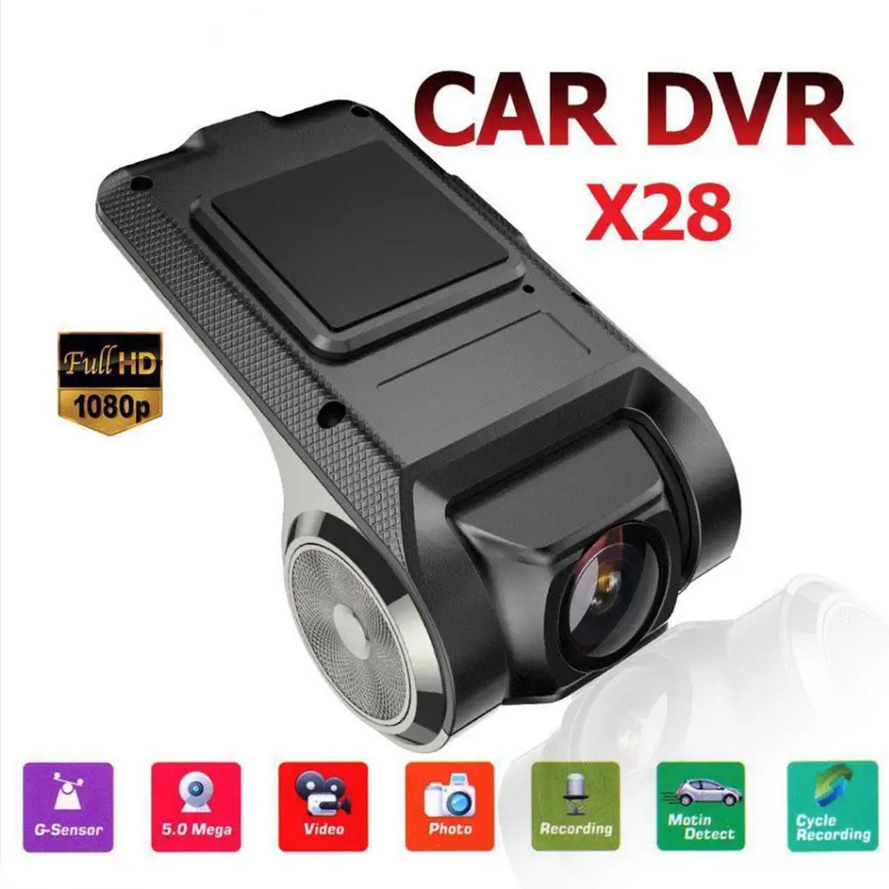 1080P FHD 150 high definition wide angle hidden body design Car DVR Camera Video Driving Recorder ADAS G Sensor Dash Cam | Автомобили и