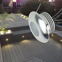 Outdoor Light Ingrond IP67 12V Low Voltage Waterproof LED Deck Step Stair Underground Garden Light Wall Floor Lamp 24pcs/lot