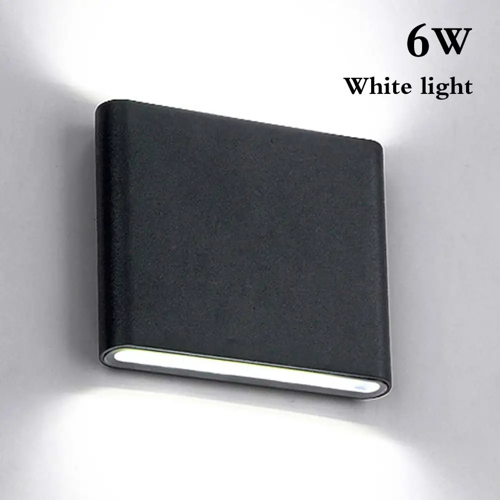 6W 12W LED COB IP65 водонепроницаемый настенный светильник наружные настенные бра огни