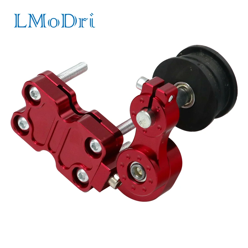 LMoDri Мотоцикл CNC модификация однотонный натяжитель цепи из алюминиевого сплава