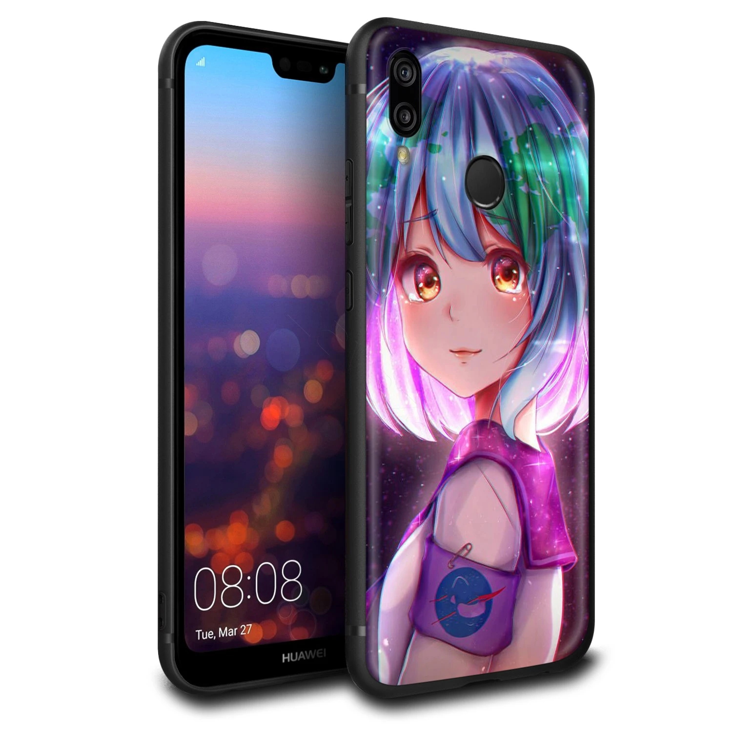 Аниме Чехол Lavaza Earth Chan для Huawei P30 P20 P10 P9 P8 Mate 20 10 Pro Lite P Smart 2017 | Мобильные телефоны и