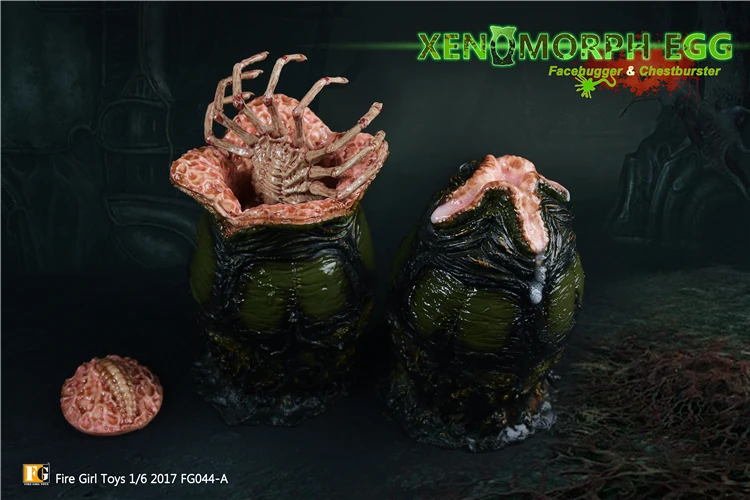 Fire Girl Toys FG044-A Xenomorph Egg Facebugger &amp Chestburster набор 1/6 подходит для 12-дюймовых экшн-фигурок