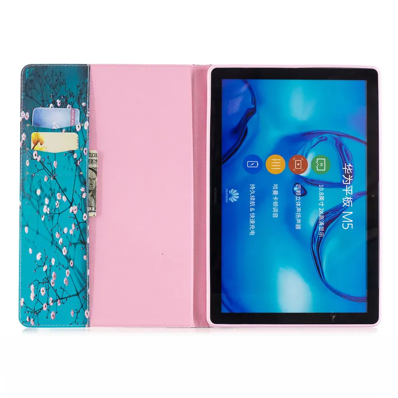3D модный печатный ТПУ кожаный чехол для huawei MediaPad M5 10 8 дюймов CMR-AL09/CMR-W09
