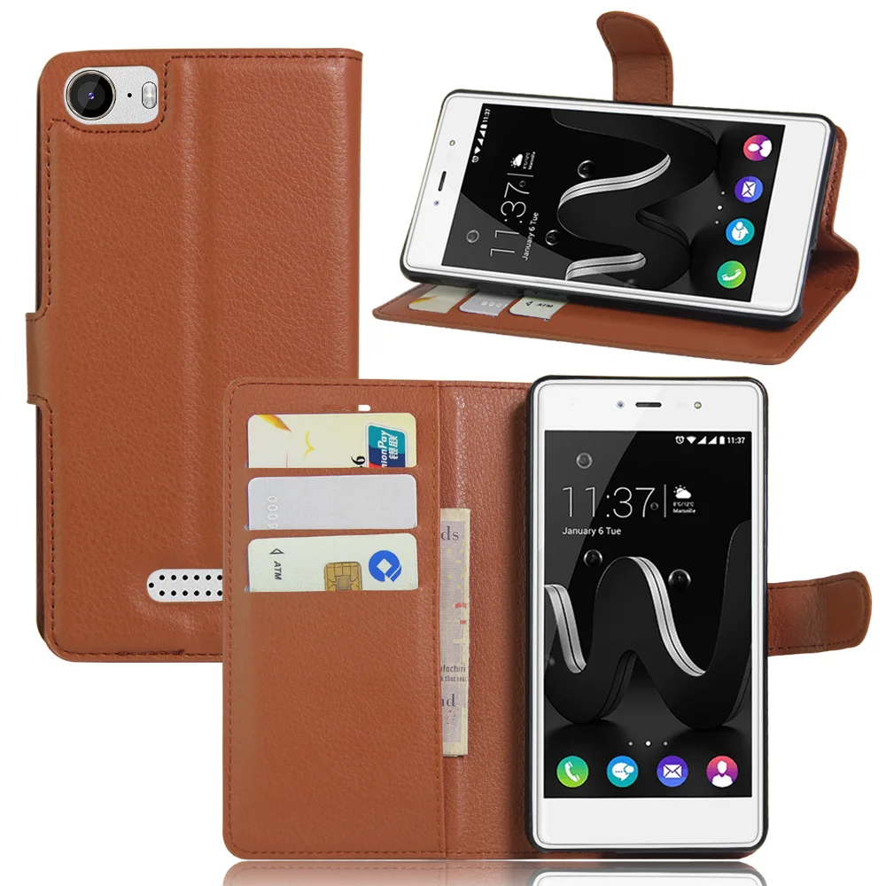 Hot Wallet Case For Wiko Fever Special Edition Magnetic Flip PU Leather with Photo Frame Card Holder Smart Stand Cover Red | Мобильные