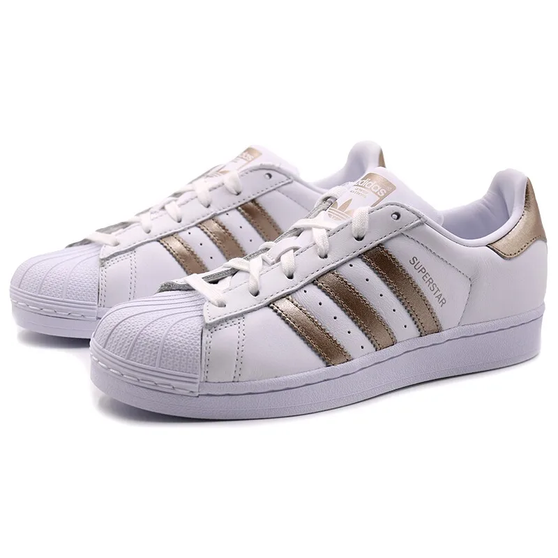 Оригинальный Новое поступление 2018 Adidas Originals Superstar Для женщин Скейтбординг обувь