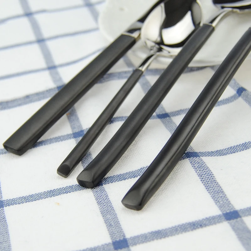 Набор столовых приборов из нержавеющей стали 304 4/8/16/24 шт.|stainless steel dinnerware set|steak knives