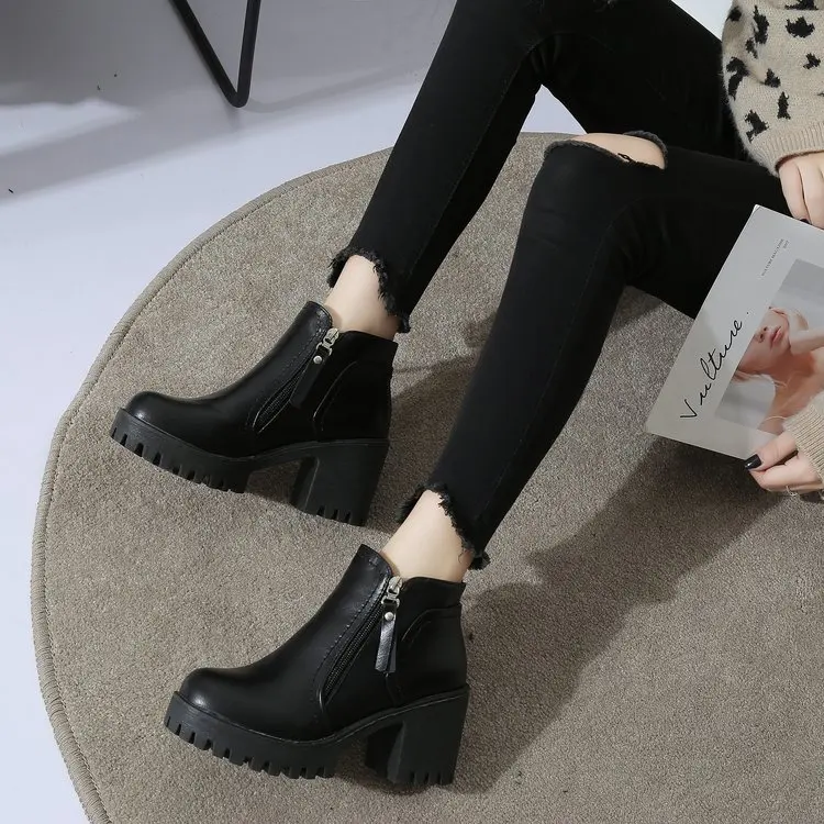 Aleafalling/женские ботинки сезон осень-зима женская обувь из мягкой кожи без шнуровки