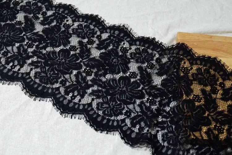 3 ярда/партия 11 8 дюйма 30 см широкий высококачественный черный белый для