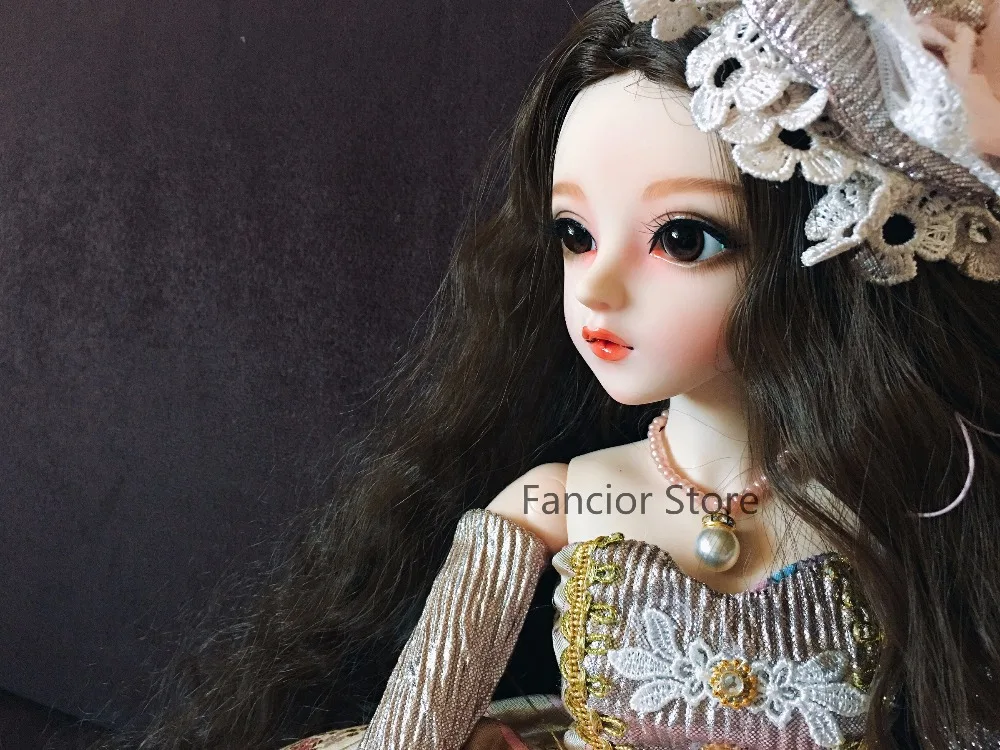 Полный набор, высокое качество 1/3, bjd girl 60 см, ПВХ кукла, парик, одежда, все в комплекте, ночная Лолита, Кукла Реборн, aiweila, лучший подарок, детская игрушка