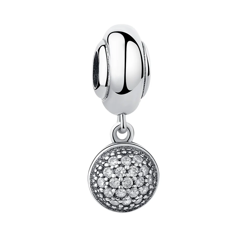 PY1772 925 Sterling Silver Bead Charms Locket Love Heart Lucky Clover Charm Fit Original Pandora Bracelet Necklace DIY Jewelry Making - Цвет: PY1772