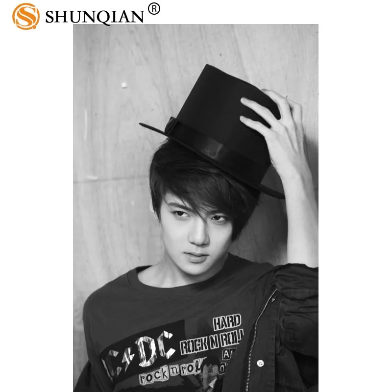 Новое поступление экзо о SeHun Пользовательские печати шелковой атласной тканевый