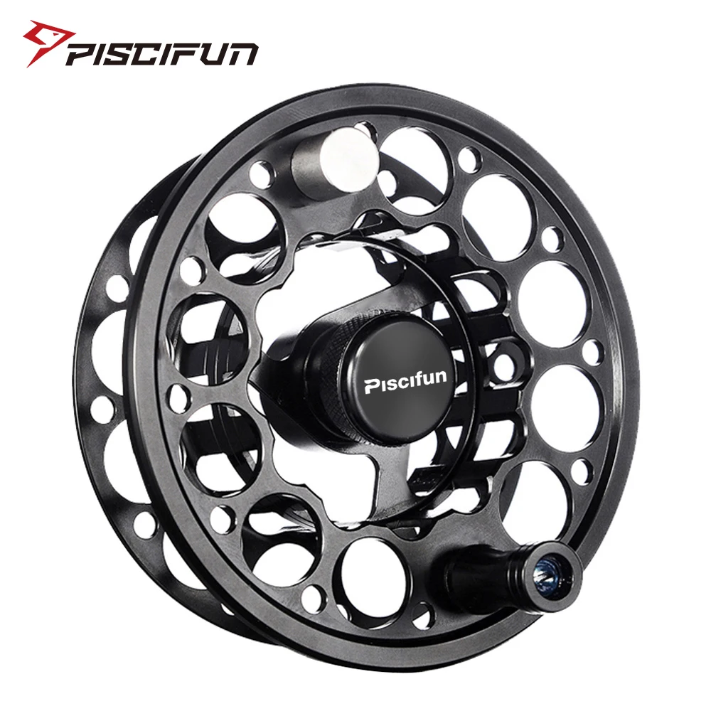 Рыболовная катушка Piscifun Black Sword Fly с запасными катушками ЧПУ из алюминиевого