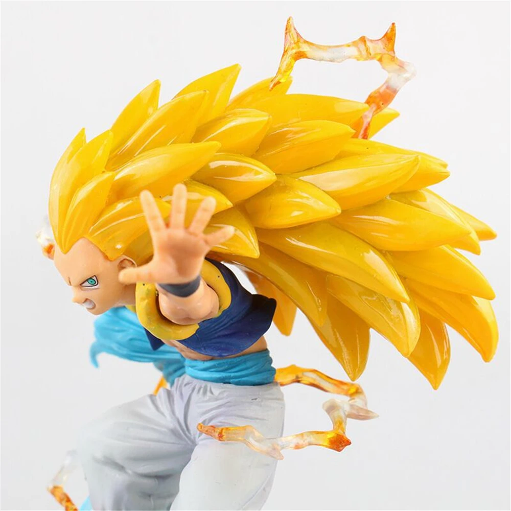 Whssxz Dragon Ball Z Супер Saiyan 3 Gotenks 16 см аниме ПВХ фигурку Коллекция Модель Игрушечные