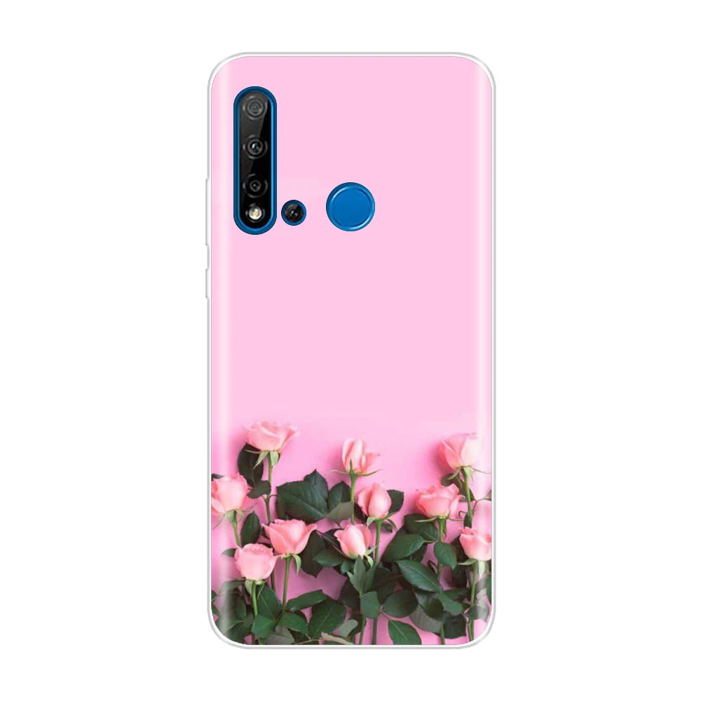 Чехол huawei P20 Lite 2019 силиконовый чехол для из ТПУ телефона |