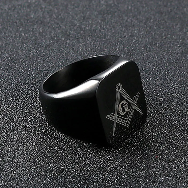 ZFVB классические масонские перстни для женщин и мужчин Превосходное качество 316L