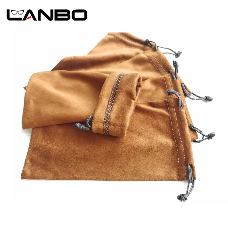 LANBO 100 шт. 18*9 5 см сумка для очков Чехол мягкие очки Charpie тканевая оптовая продажа