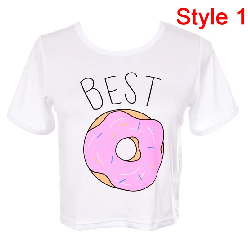 Лидер продаж новинка женская рубашка с принтом гамбургера из мультфильма Лучший