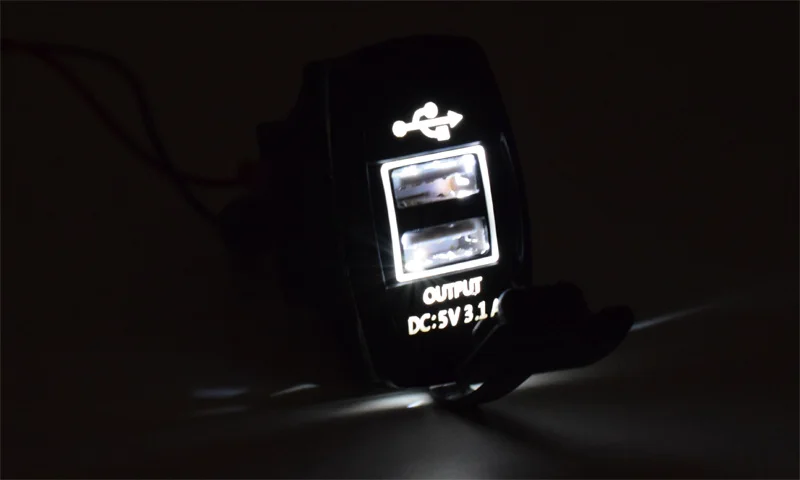 XCGaoon Универсальный двойной USB Автомобильное зарядное устройство адаптер питания 5 В 3.1A 2 USB разъем для iPhone IPad samsung fit Honda Toyota Nissan и т. Д