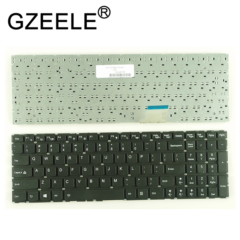 GZEELE Английский Клавиатура для ноутбука lenovo IdeaPad Y50 Y50-70 Y50-70AS Y50-80 U530 U530P-IFI клавиатура с английской раскладкой черный